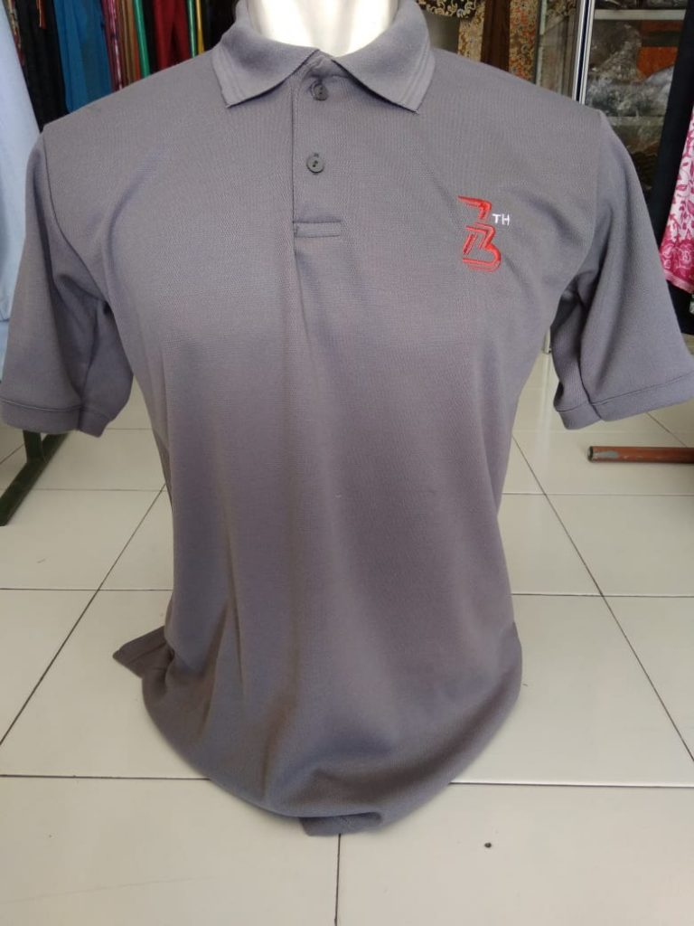 Kaos polo bordir murah
