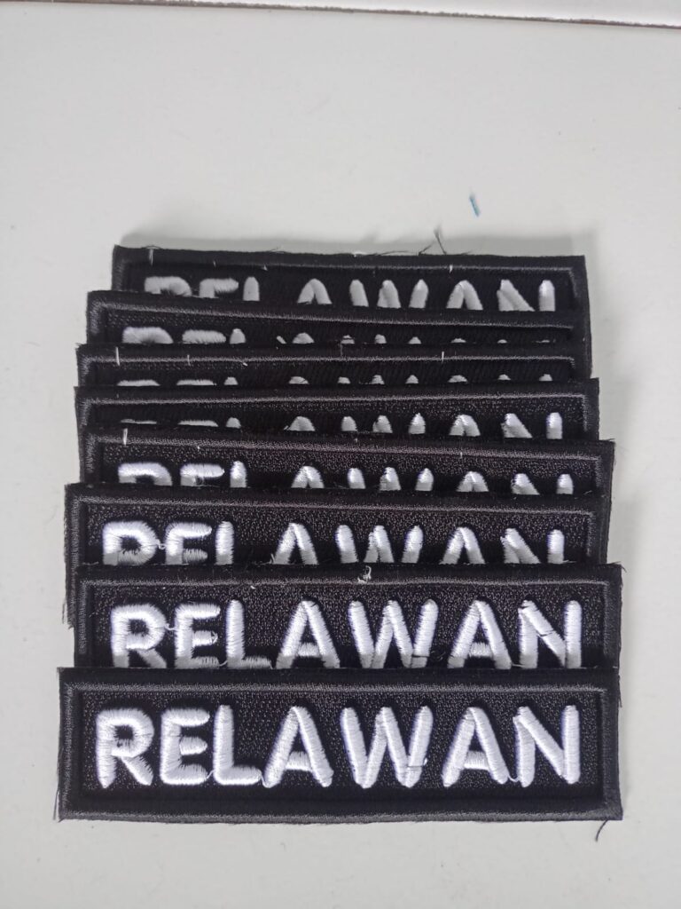 bordir nama timbul 1