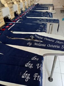proses produksi selempang