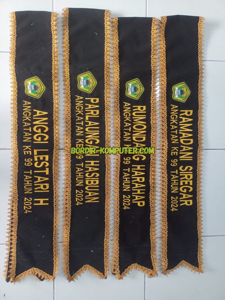 Jasa Selempang Wisuda Menarik di Kabupaten Aceh Timur dengan Promo