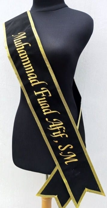 Jual Selempang Wisuda Eksklusif Kota Lhokseumawe Buruan Dapatkan