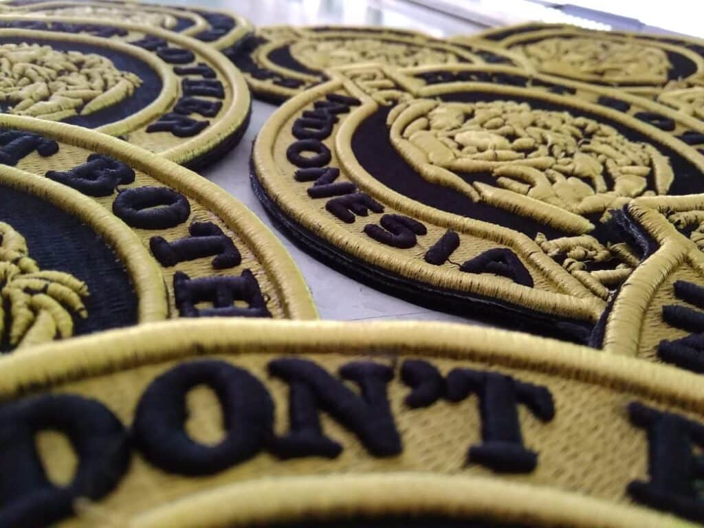 Promo Badge Bordir Murah Jual Jasa Produksi Grosir Berkualitas