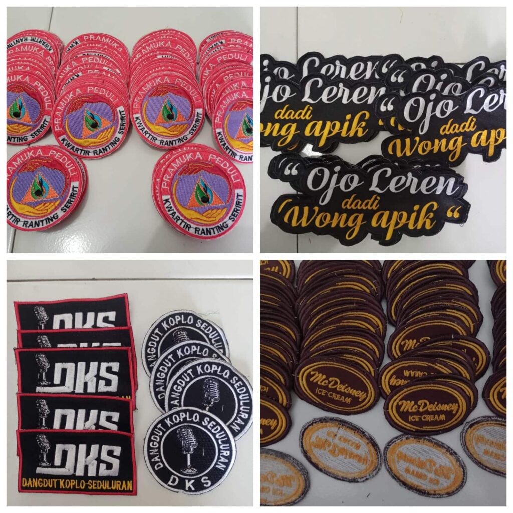 Promo Jasa Bordir Nama Baju Murah Tempat Grosir Terpercaya