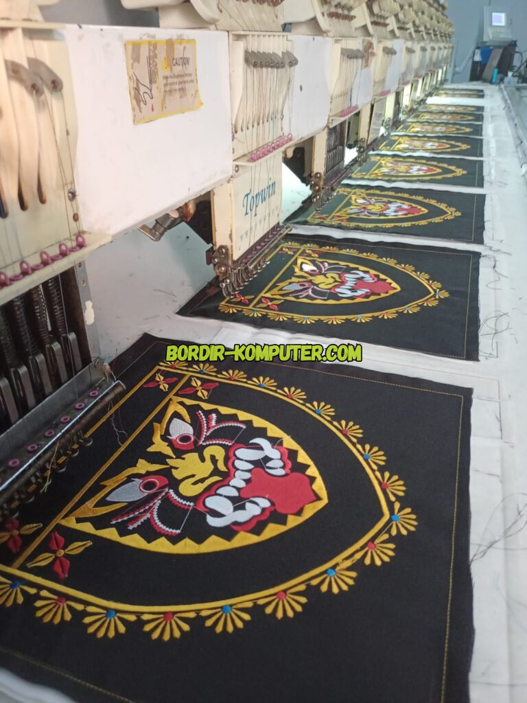 bordir baju reog