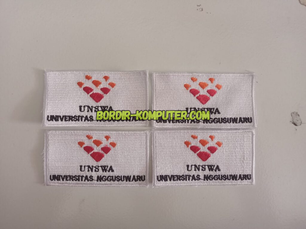 bordir logo UNSWA