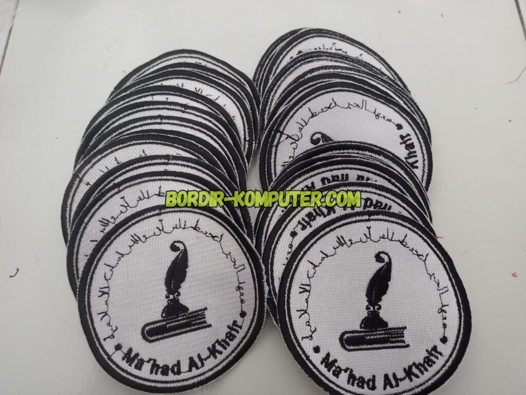 bordir logo perguruan